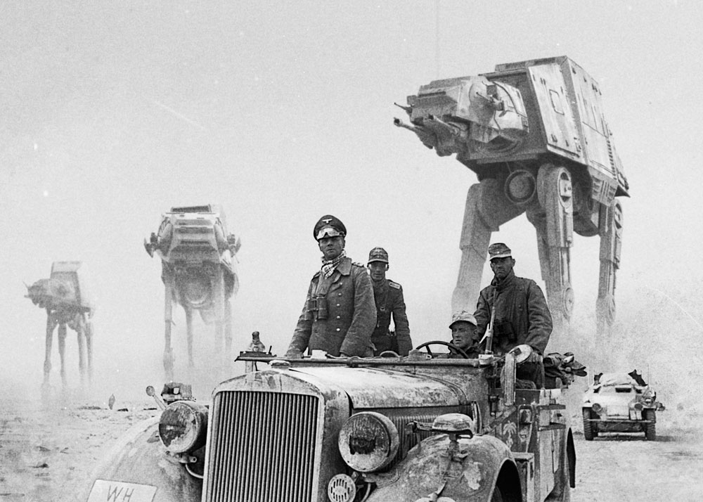 Rommel with AT-AT