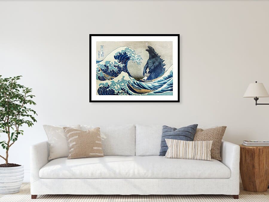 Stampa ambientata, The Great Wave