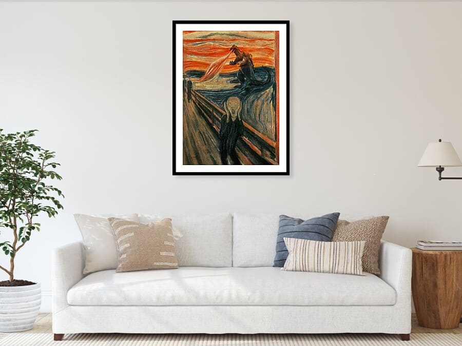 Stampa ambientata, The Scream