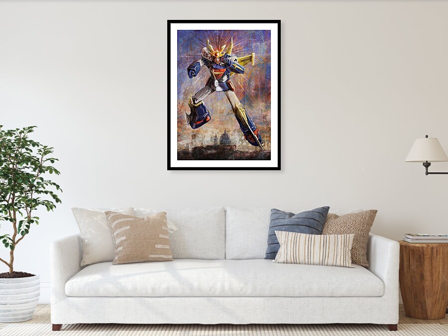 Stampa ambientata, Daitarn 3 a Superga