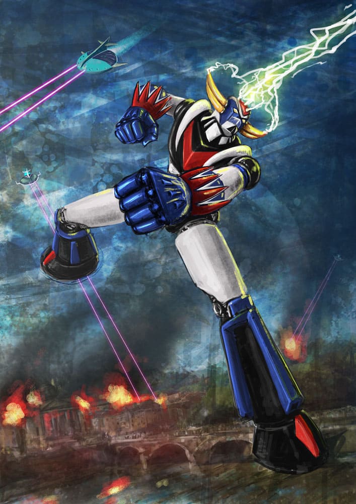 Goldrake alla Gran Madre,Torino