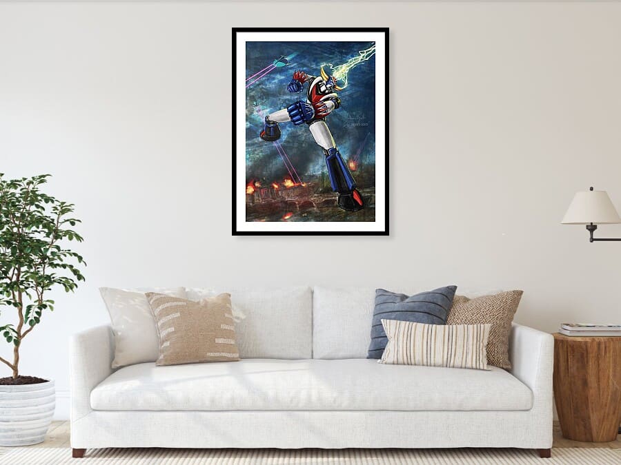 Stampa ambientata, Goldrake alla Gran Madre, Torino