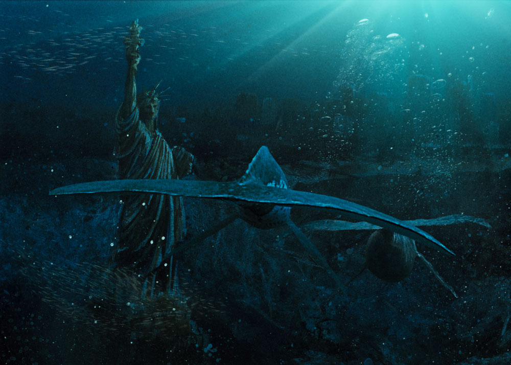 Sunk World – Statua della Libertà, New York